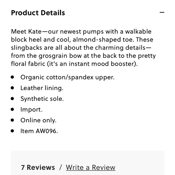 NWT J.Crew Kate Slingback Heel Blue White 6.5 - Picture 3 of 4